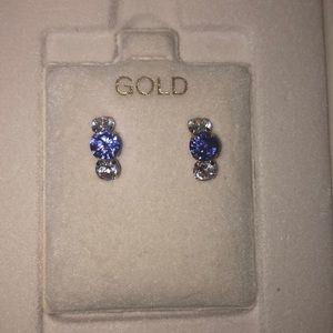 Real Gold/Diamond Earrings